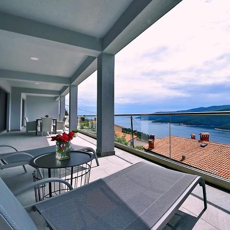 Apartment Vanilla II With Beautiful Seaview Rabac Kültér fotó