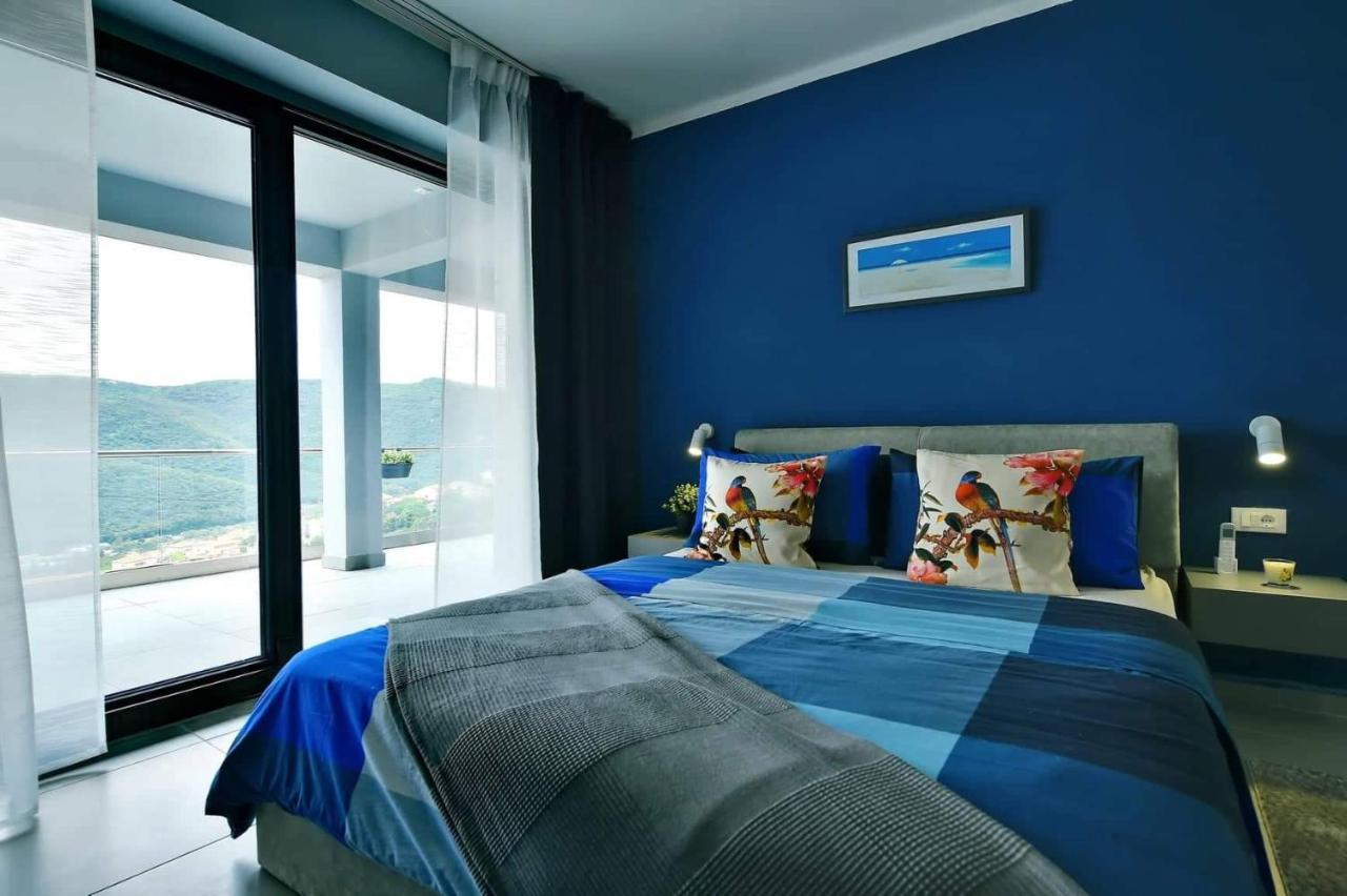 Apartment Vanilla II With Beautiful Seaview Rabac Kültér fotó