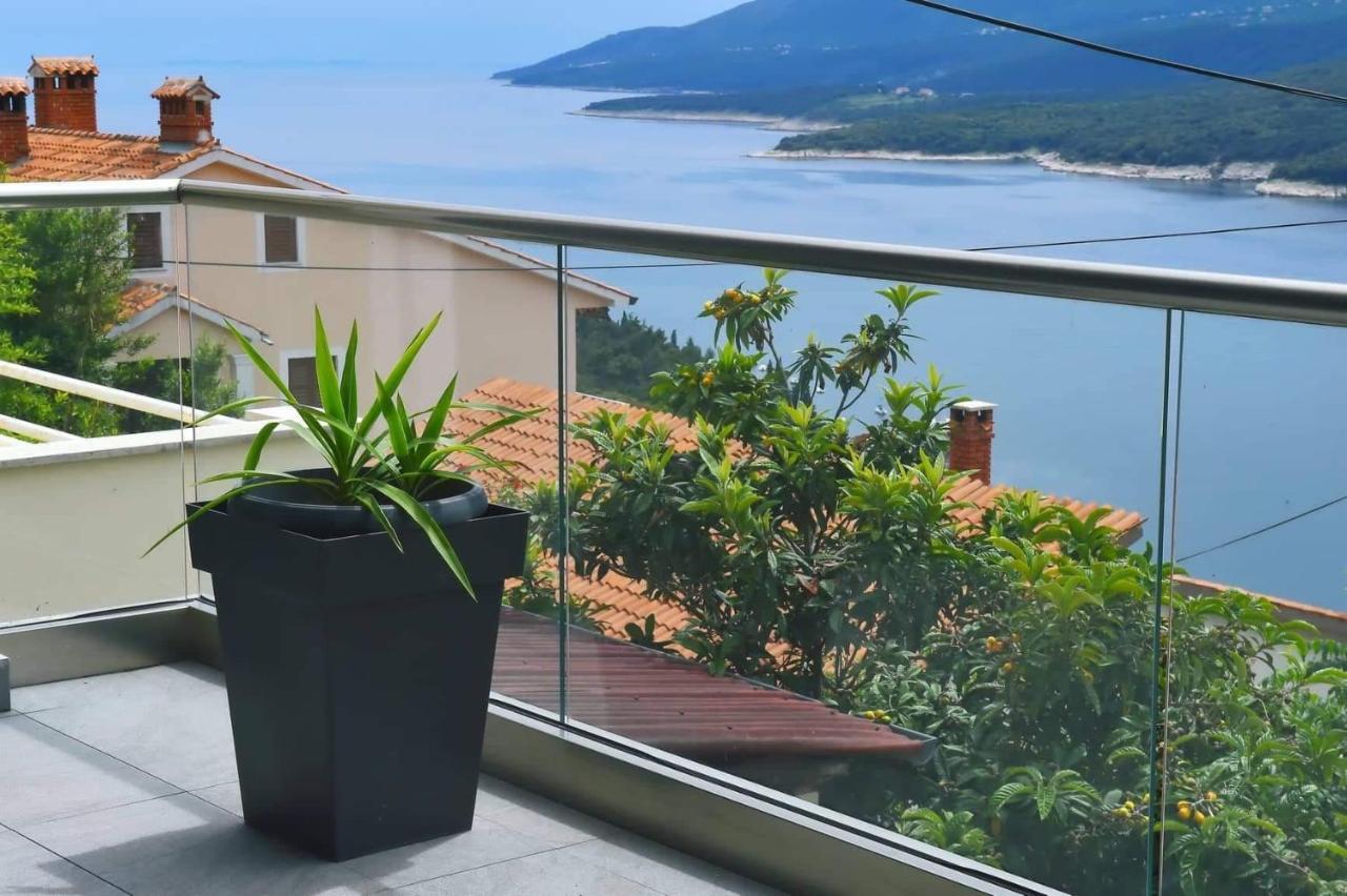 Apartment Vanilla II With Beautiful Seaview Rabac Kültér fotó