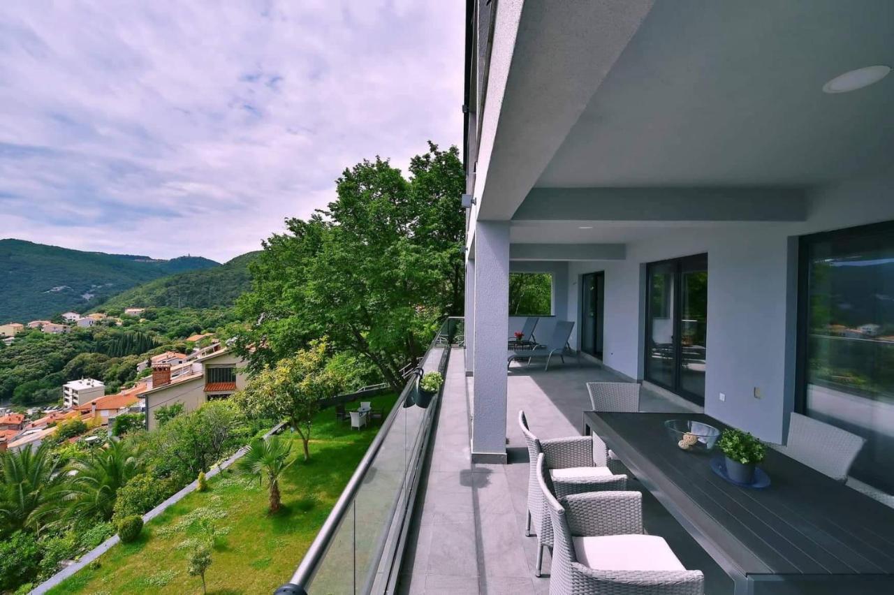 Apartment Vanilla II With Beautiful Seaview Rabac Kültér fotó